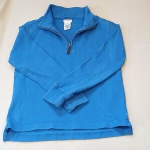 J Crew Crewcuts Size 8 Bright Blue Quarter-Zip Pullover